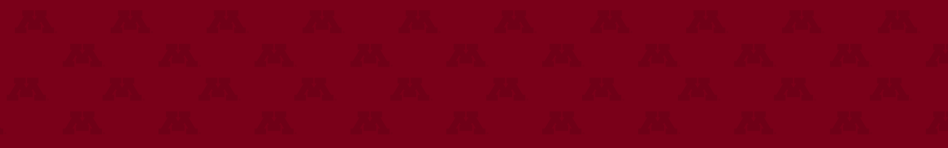 Block M logos with maroon background (decorative)